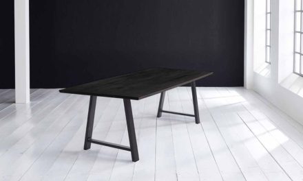 Concept 4 You Plankebord – Schweizerkant med Halo Ben, m. udtræk 3 cm 240 x 100 cm 07 = mocca black