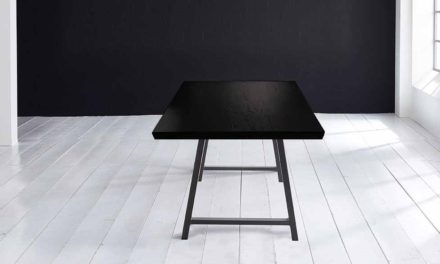 Concept 4 You Plankebord – Schweizerkant med Halo Ben, m. udtræk 6 cm 300 x 100 cm 07 = mocca black