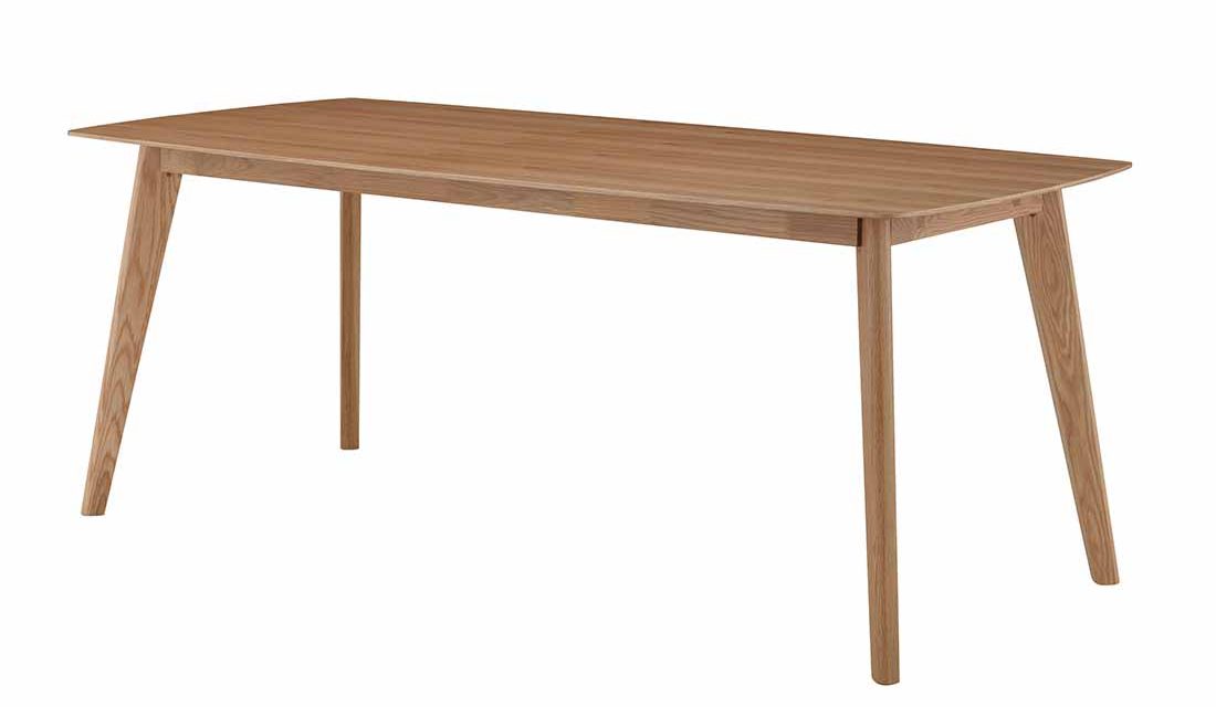 Sanna spisebord – Lakeret egetræ, 190×90