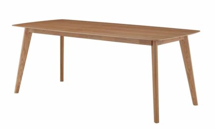 Sanna spisebord – Lakeret egetræ, 190×90