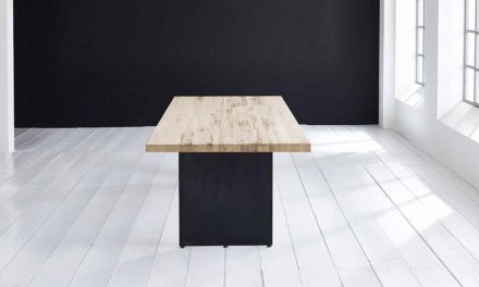 Concept 4 You plankebord – Lige kant med Line ben, m. udtræk 6 cm 260 x 100 cm 04 = desert