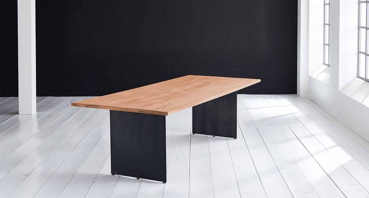 Concept 4 You plankebord – Lige kant med Line ben, m. udtræk 3 cm 220 x 100 cm 06 = old bassano