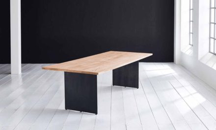Concept 4 You plankebord – Lige kant med Line ben, m. udtræk 6 cm 180 x 110 cm 04 = desert