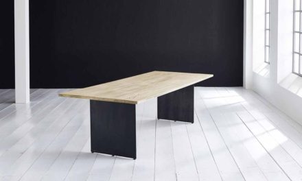 Concept 4 You plankebord – Lige kant med Line ben, m. udtræk 3 cm 180 x 100 cm 05 = sand