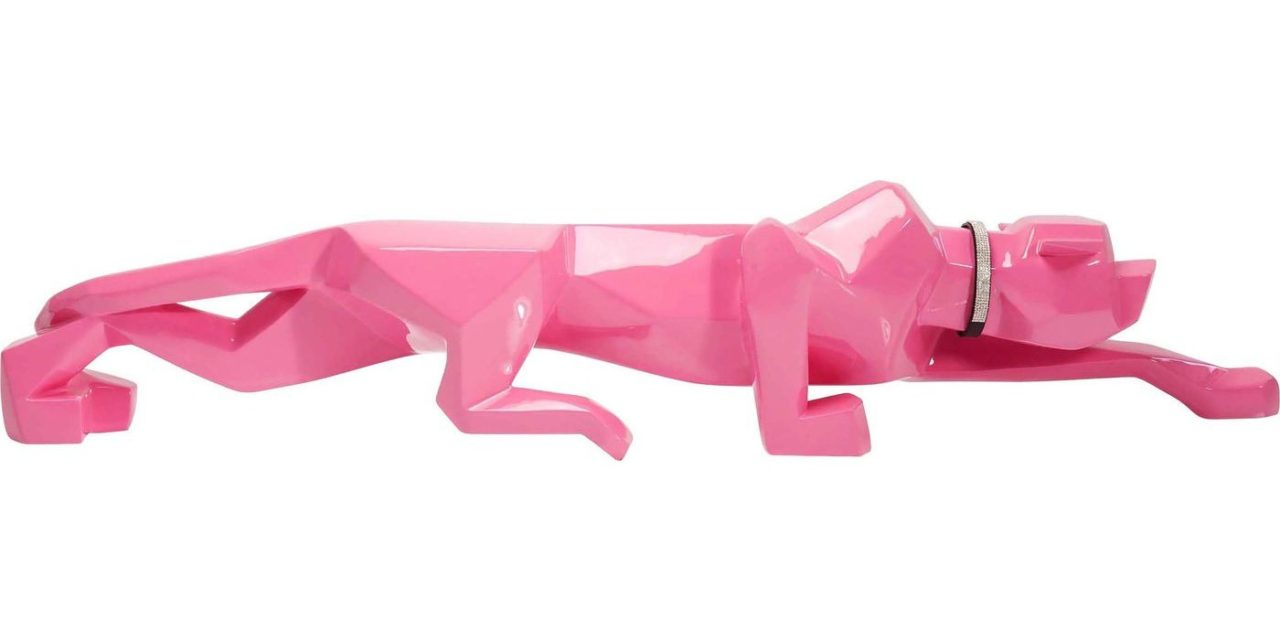 Dekoration Figur Pink Cat 185