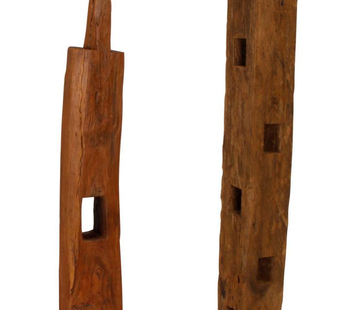 Wood træpæl på fod,160-200 cm