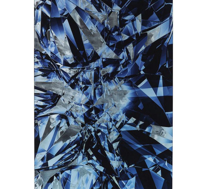 KARE DESIGN Billede, Glass Diamonds 80 x 120 cm