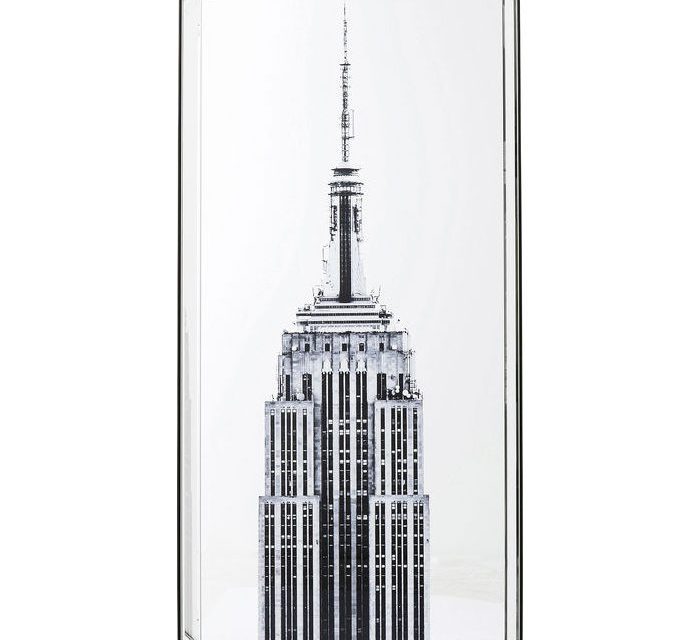 KARE DESIGN Billede, Mirror Empire State Building 120 x 60 cm