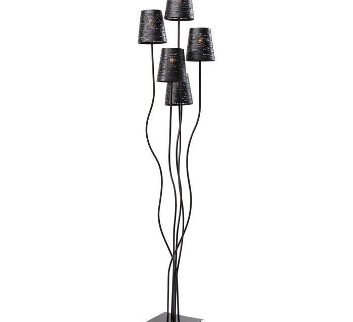 KARE DESIGN Gulvlampe Flexible Black Cinque