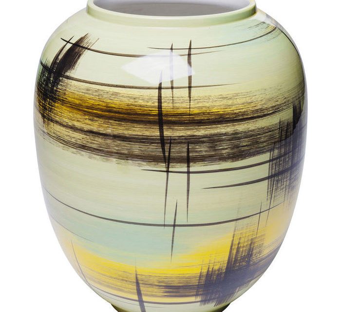 KARE DESIGN Vase Arte Colore Gul Stor