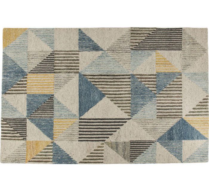 KARE DESIGN Gulvtæppe Triangle Stripes 240 x 170 cm