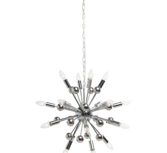 KARE DESIGN Loftslampe Sputnik Chrome Twen