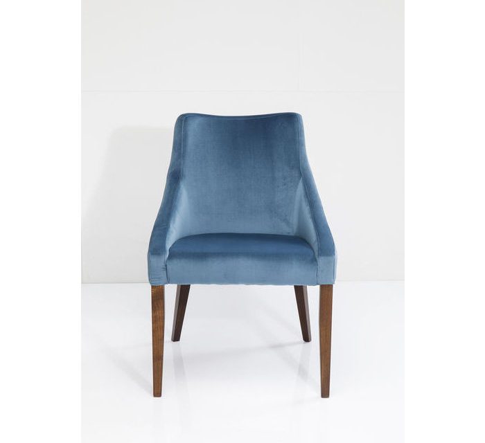 KARE DESIGN Stol, Mode Velvet Petrol