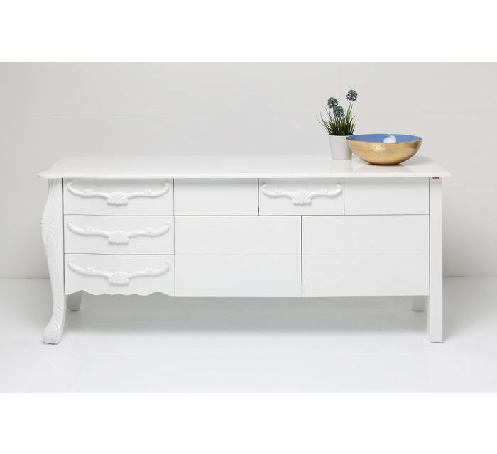 Kare Design Janus All White Skænk i flot træ