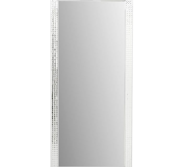 KARE DESIGN Vægspejl Crystals Steel Chrome 180 x 80 cm