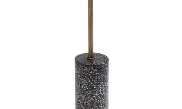 KARE DESIGN Sidebord Terrazzo Visible – Sort 67 cm