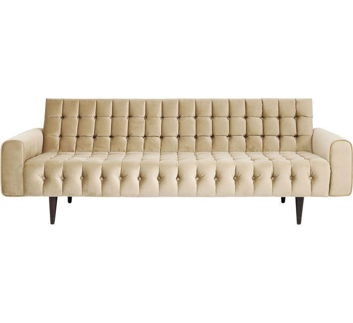 KARE DESIGN Sofa, Milchbar Goldy 3-personers