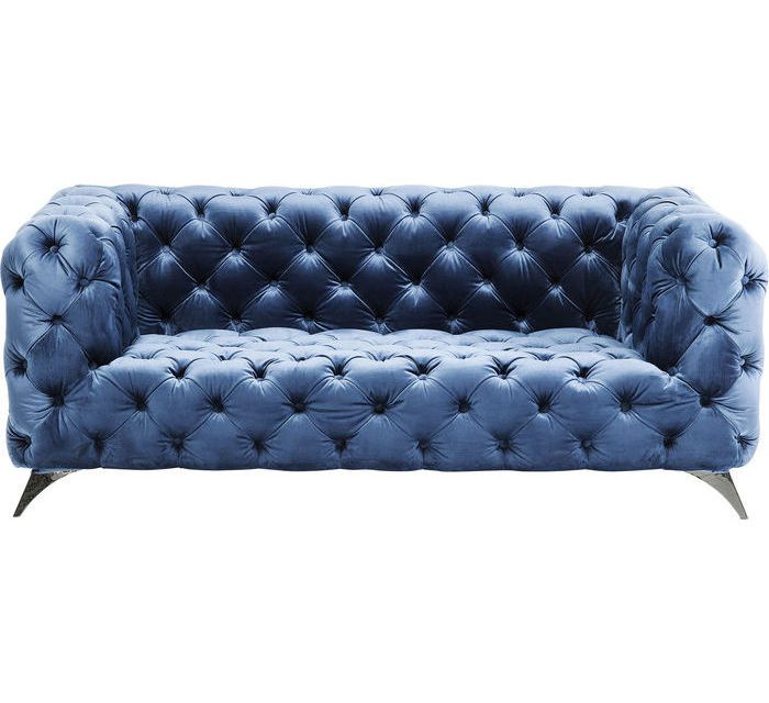 KARE DESIGN Sofa Look Royal Blå 180 cm