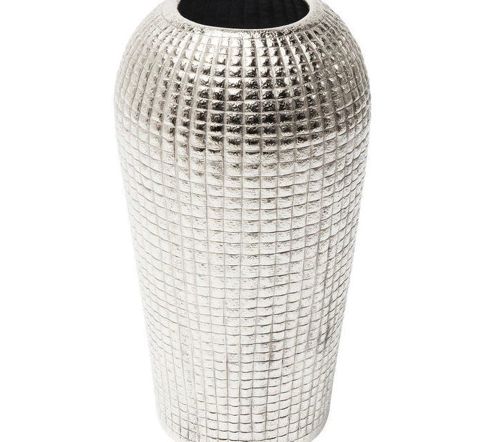 KARE DESIGN Vase Cubes Alu 42 cm