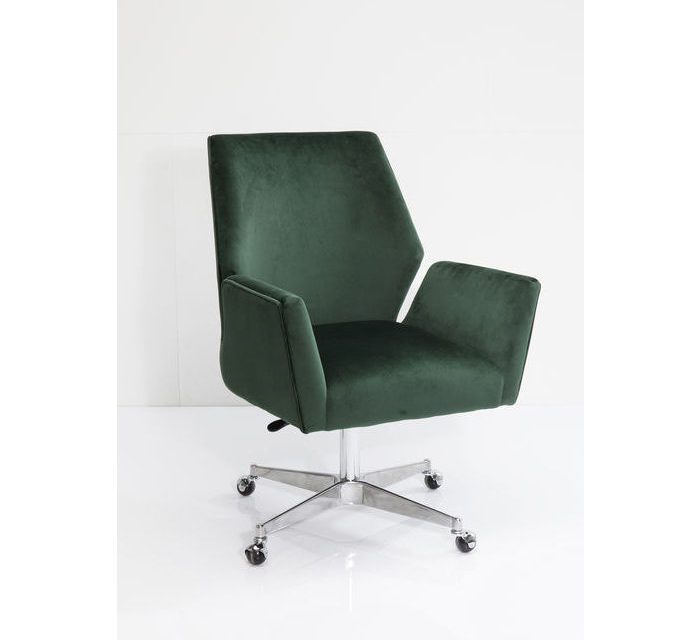 KARE DESIGN Armstol, Swivel Chicago Grøn