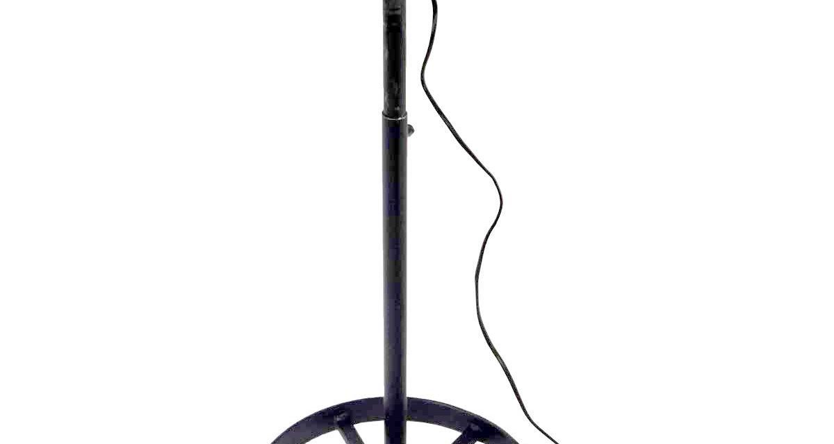 TRADEMARK LIVING Gulvlampe af gammel scooter – jern