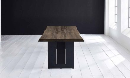 Concept 4 You Plankebord – Barkkant Eg med Steven ben, m. udtræk 6 cm 260 x 100 cm 02 = smoked