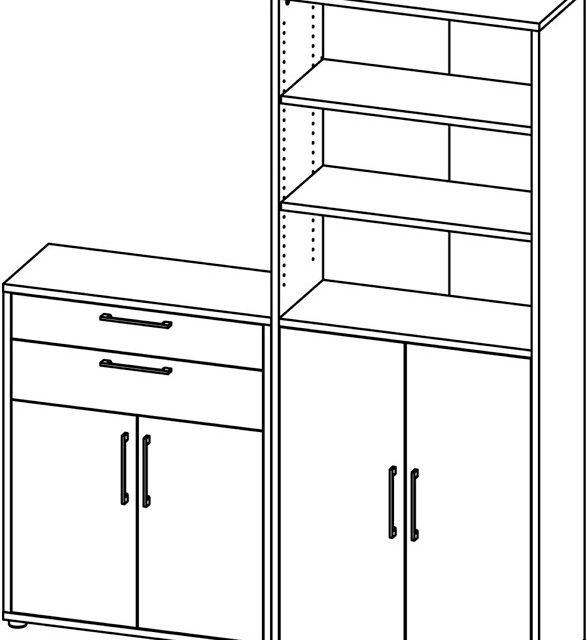 Prima Reolsystem – Hvid