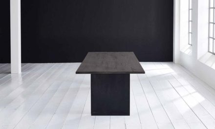 Concept 4 You Plankebord – Lige kant med T-ben, m. udtræk 3 cm 240 x 100 cm 07 = mocca black