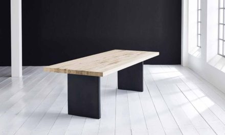 Concept 4 You Plankebord – Lige kant med T-ben, m. udtræk 6 cm 240 x 100 cm 04 = desert