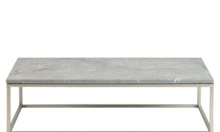 Bran rå marmor sofabord (120×60)