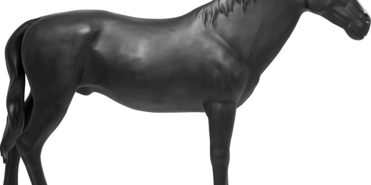 KARE DESIGN Skulptur, Horse Black