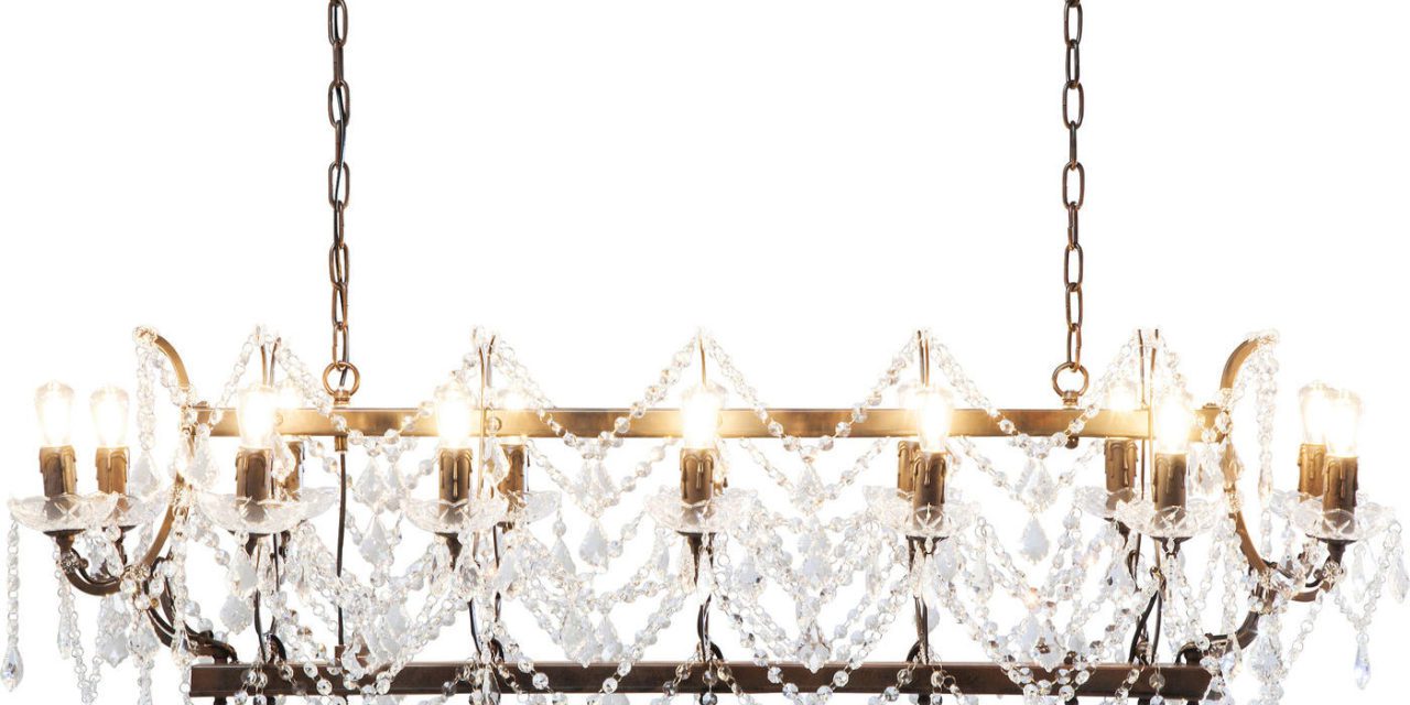 KARE DESIGN Loftslampe, Chateau Crystal Rusty