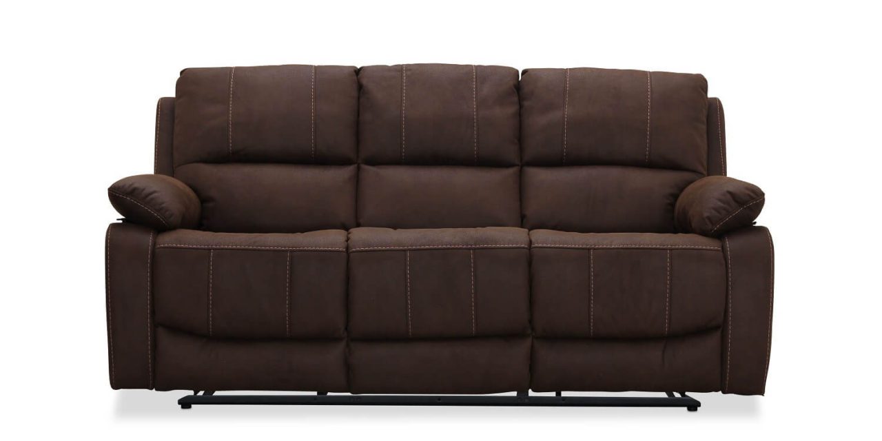 Texas brun 3 pers. sofa