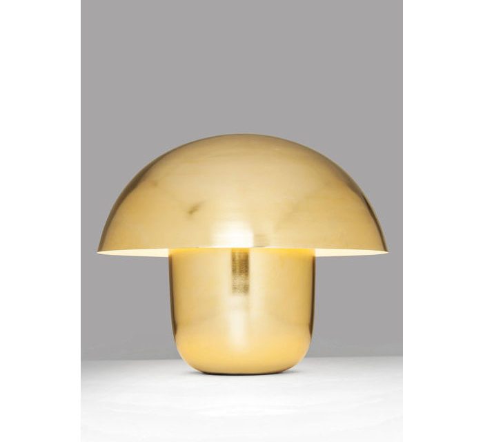 KARE DESIGN Bordlampe, Mushroom Messing