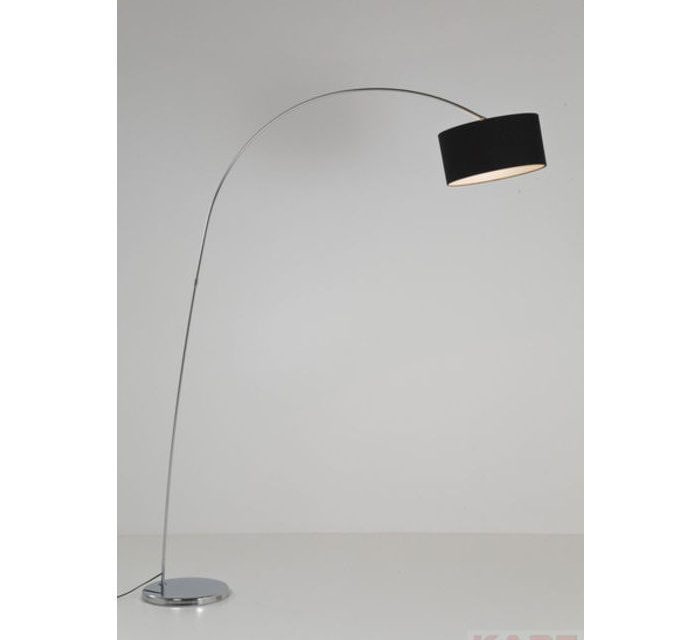 KARE DESIGN Gulvlampe, Gooseneck Sort