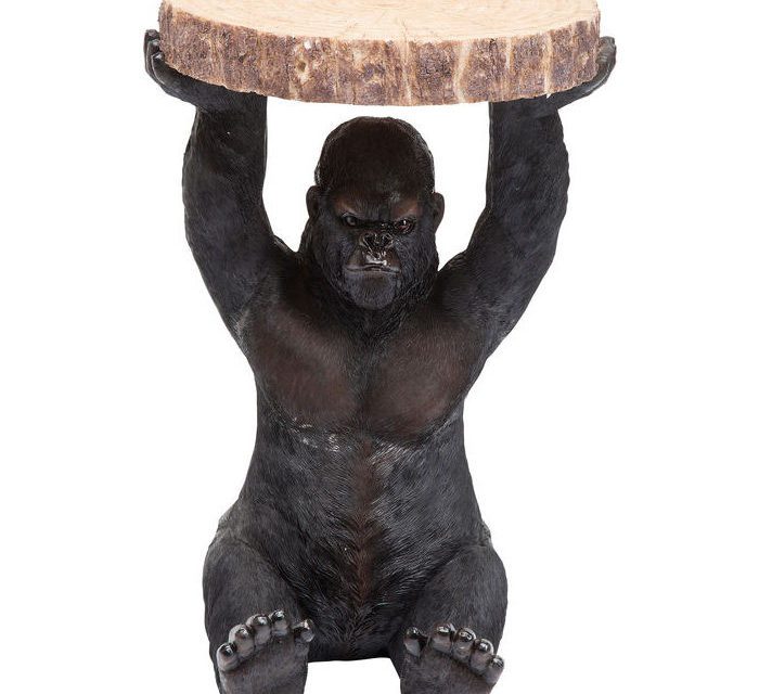 KARE DESIGN Sidebord, Animal Gorilla Ø37cm