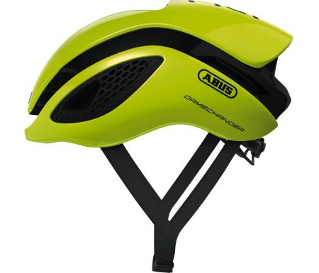 Abus GameChanger – Aero cykelhjelm – Neon gul