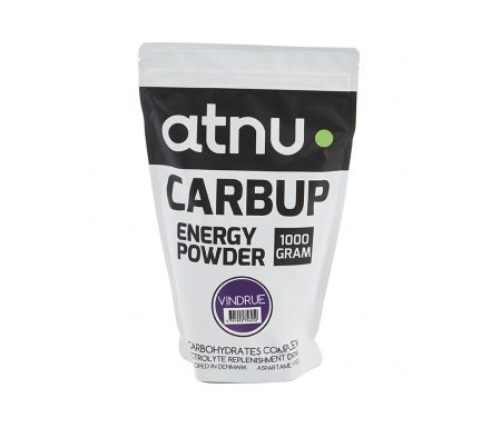 Atnu Carbup Energipulver – Vindrue – 1000 gram