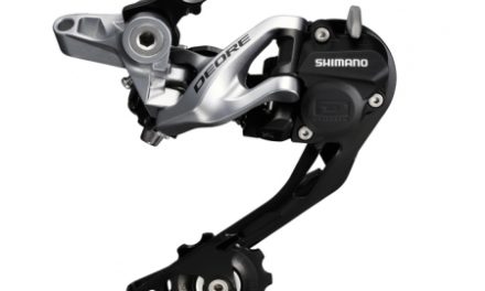 Bagskifter Shimano Deore 3 x 10 gear Shadow RD+ Sølv