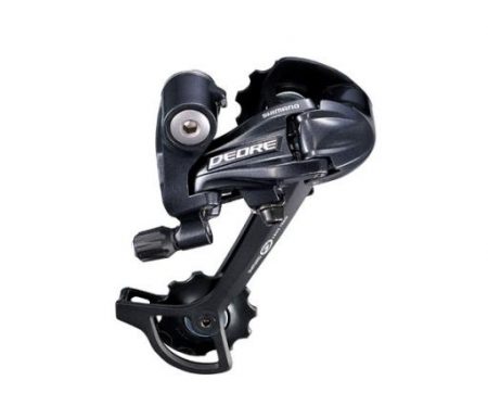 Bagskifter Shimano Deore 3 x 9 gear Sort