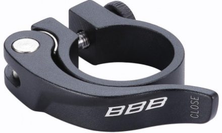 BBB Smoothlever – Sadelrørs klampe QR ø31,8mm – Sort