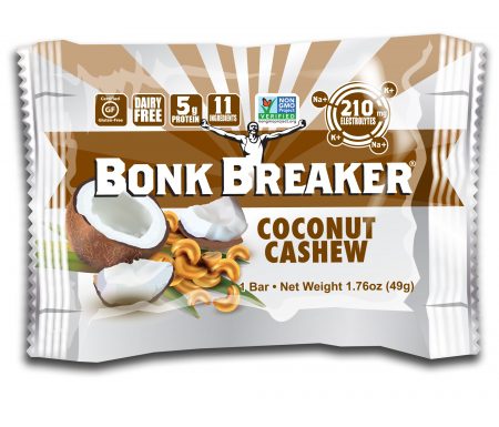 BONK BREAKER  – Energibar – Coconut Cashew – 49 gram