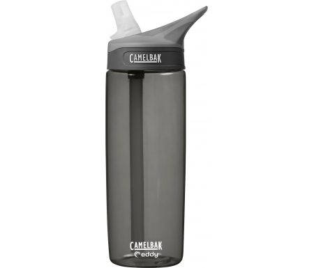 CamelBak Eddy 0,6L – Drikkeflaske – Mørkegrå/Transparent