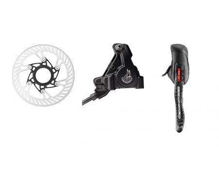 Campagnolo H11 – Venstre skifte og bremsgreb – 160 rotor+ hydraulisk caliber til bag