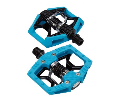 Crankbrothers Double Shot Limited Edition – MTB kombipedal – Blå/sort/sølv