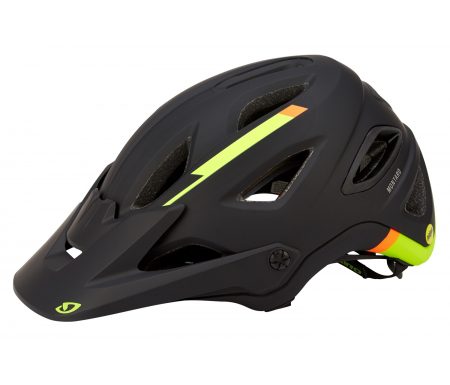 Cykelhjelm Giro Montaro MIPS – Mat sort/lime