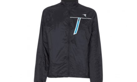 Diadora – STC Wind Jacket – Vindtæt løbejakke – Herre – Sort