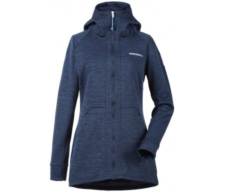 Didriksons Ninna Womens Jacket – Fleecejakke Dame – Navy