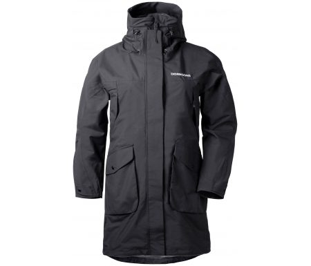 Didriksons Thelma Womens Parka – Vandtæt damejakke – Sort