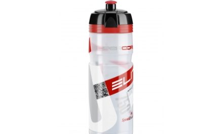 Elite Corsa – Drikkeflaske 750ml  – 100% Biologisk nedbrydelig – Klar/Rød